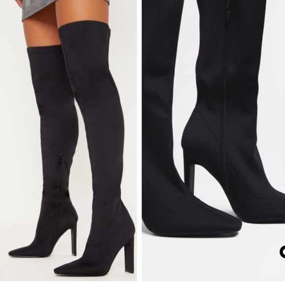 flat heel sock booties